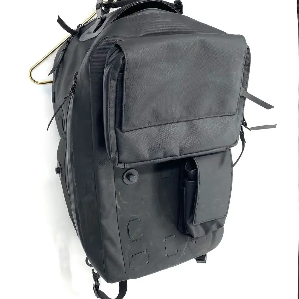 Black Ember Citadel Modular Backpack Black Tech Laptop Travel Commuter Bag